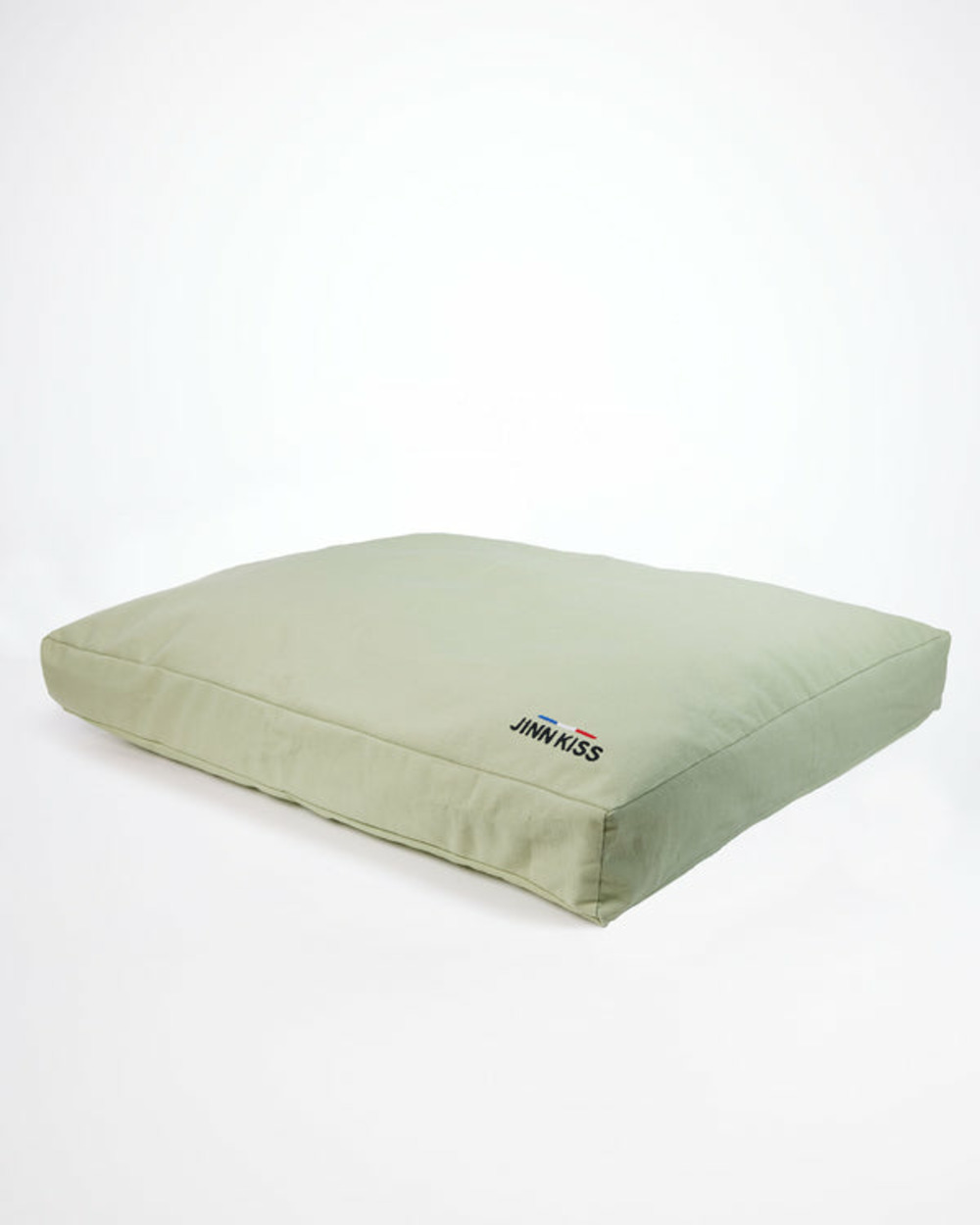 Coussin matelisse vert m 70 x 51 rembourrage en laine