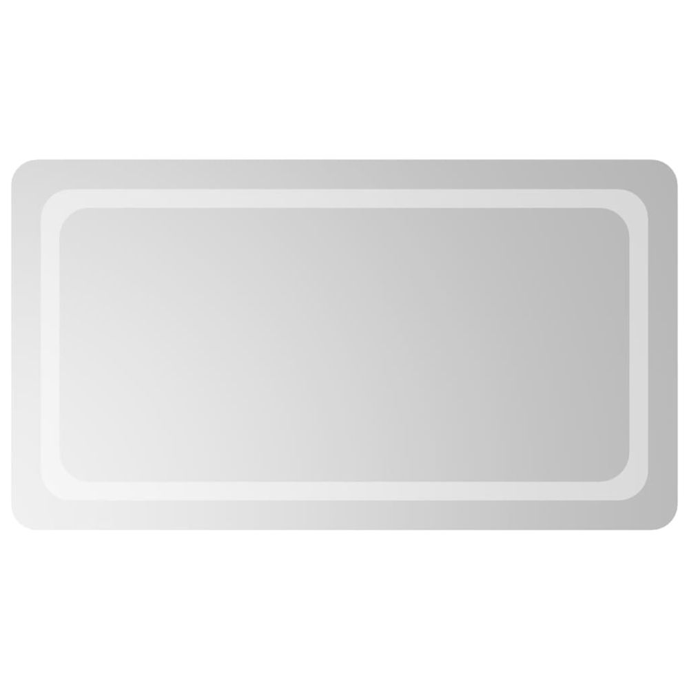 Miroir de salle de bain à led 50x90 cm