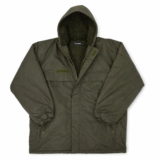 Coupe-vent fourré imperméable kaki taille s à 3xl