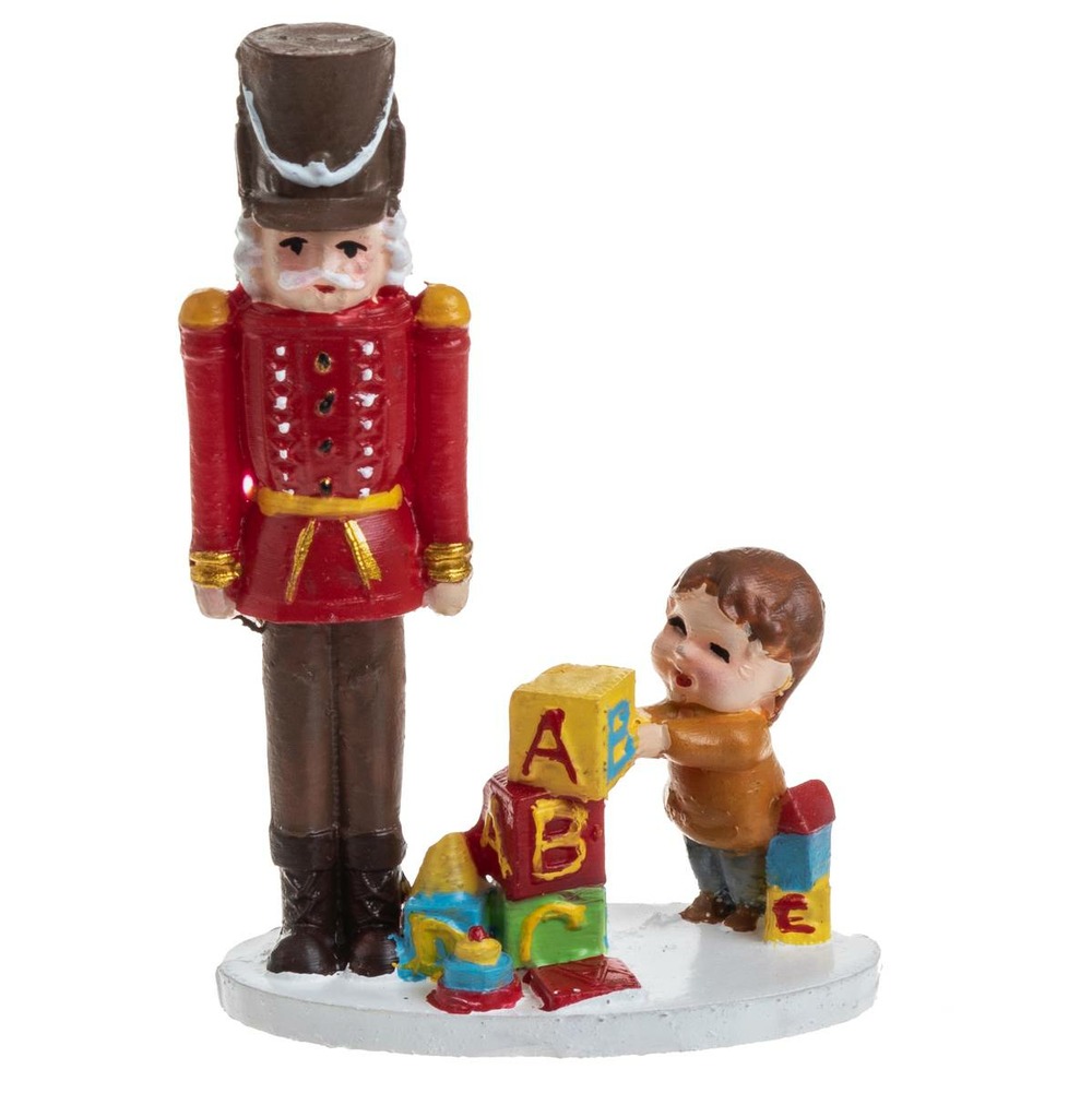 Santon pour village scenette de ville assorti