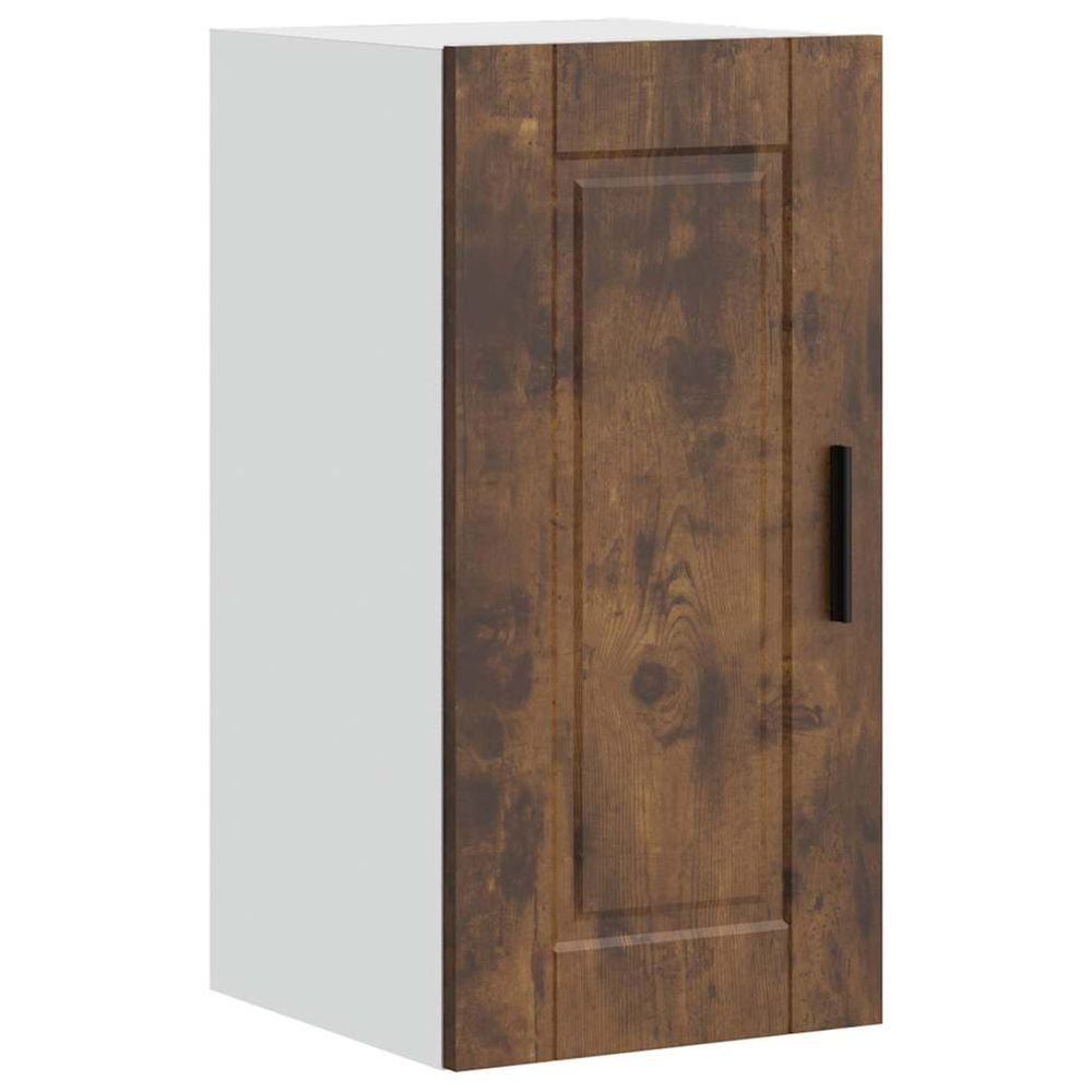 Armoire murale de cuisine porto chêne fumé bois d'ingénierie