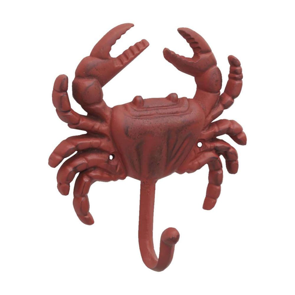 Patère en métal crabe 12 x 5 x 13. 5 cm