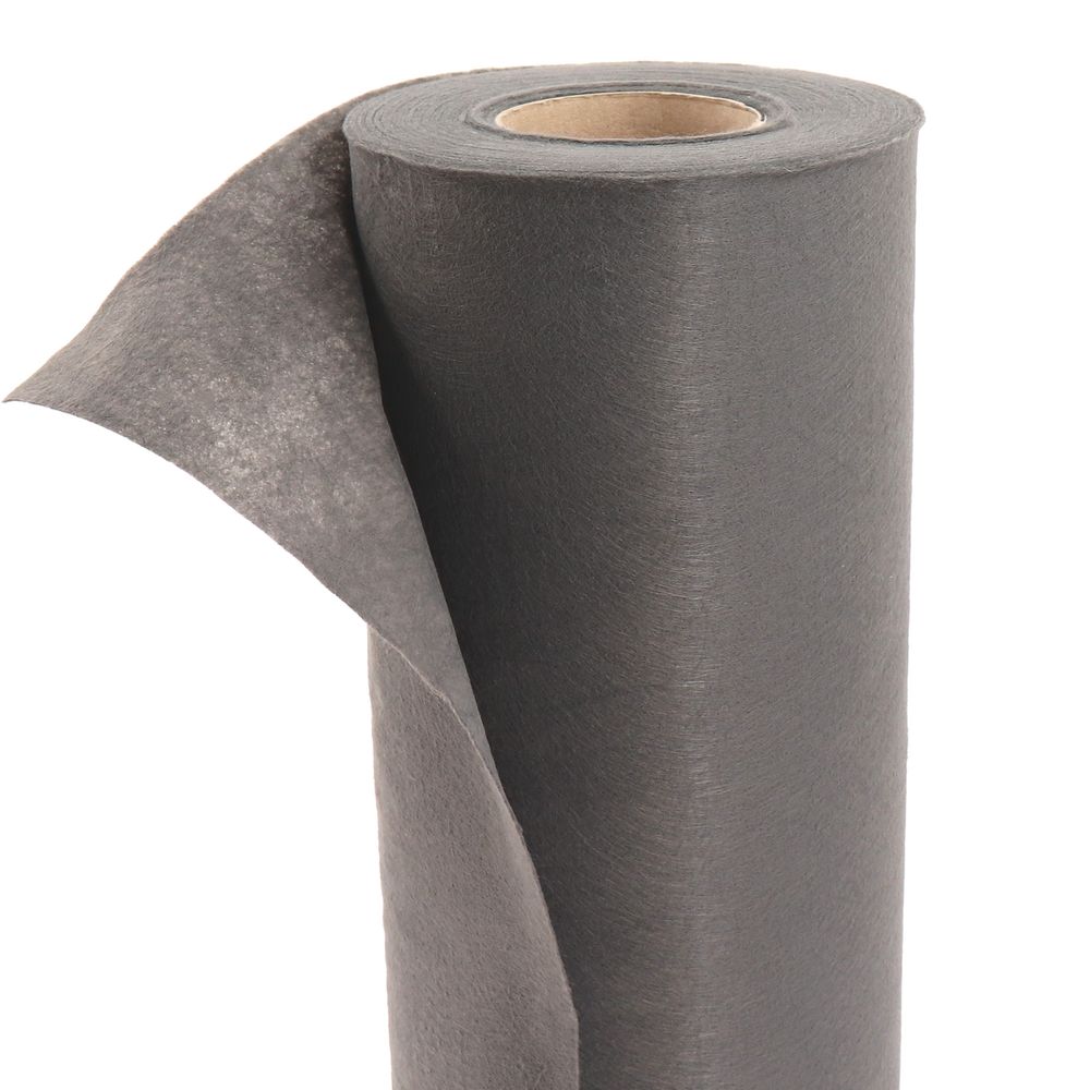 337,5 m² géotextile gris 120 g/m², largeur 1,5 m – feutre drainant, filtrant, séparateur et protecteur