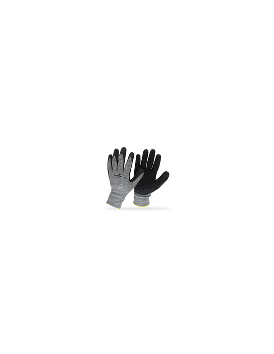Gants en fibre de verre et spandex enduit latex avec propriétés anti-vibration.taille 10/l. Normes ce en420 et en388 - 3543.