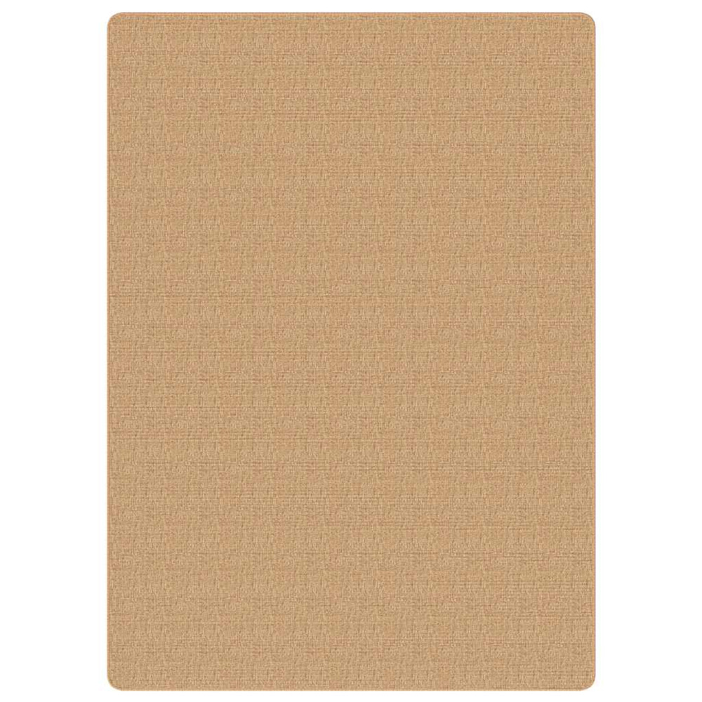 Tapis en jute avec support en latex 70 x 130 cm naturel
