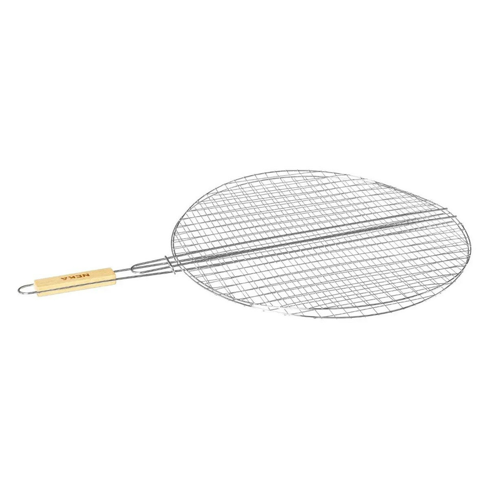 Double grille barbecue ronde 