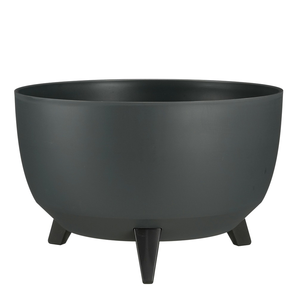 Mica decorations doppio support plante - 20,5 x ø40 cm - jardiniere exterieur grande taille - jardiniere sur pieds - plastique