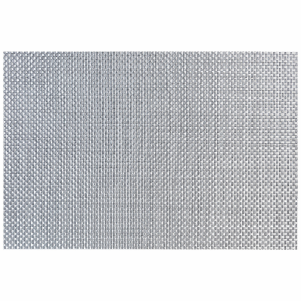 Set de table maille epaisse argent 45 x 30 cm - pujadas