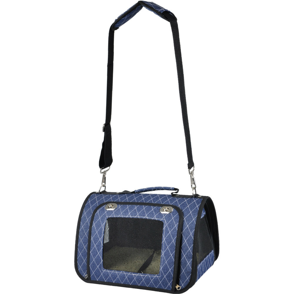 Sac de transport audrey, 36 x 21 x 23 cm, pour petit chat ou chien. Max 5 k