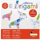 Coloring origami - eléphant