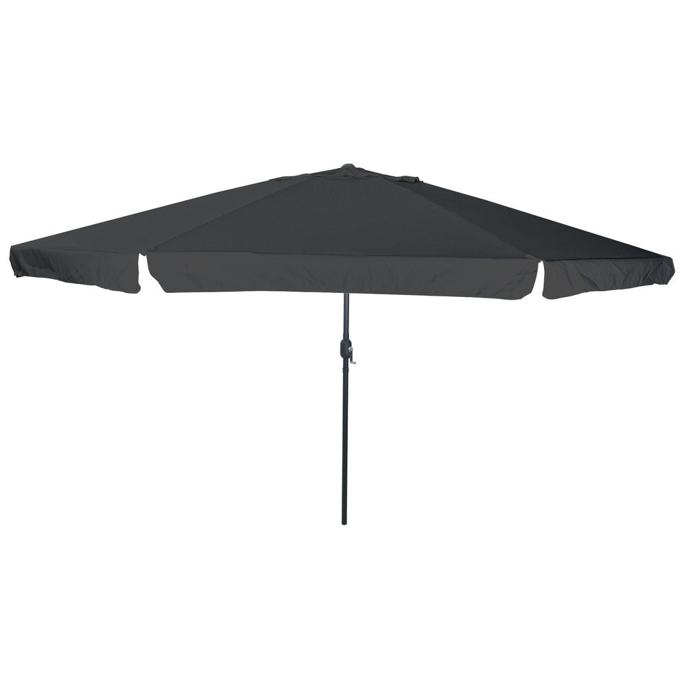 Parasol de jardin ø395x245 cm anthracite