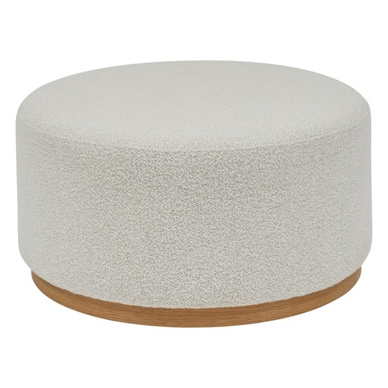 Pouf xl nesky blanc