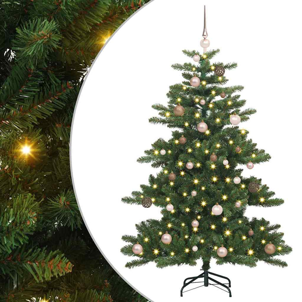 Sapin de noël artificiel à branches articulées vert 150 cm