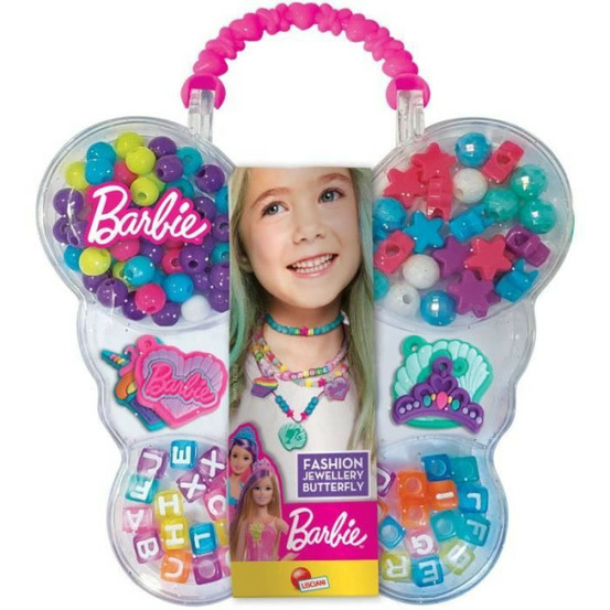 Boîte a bijoux - liscianigiochi - papillon barbie - des 8 ans