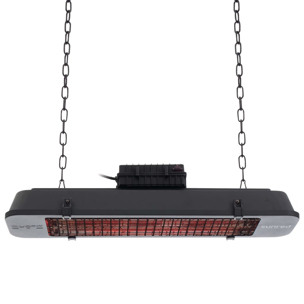 Chauffage suspendu royal diamond dark 2500 w noir