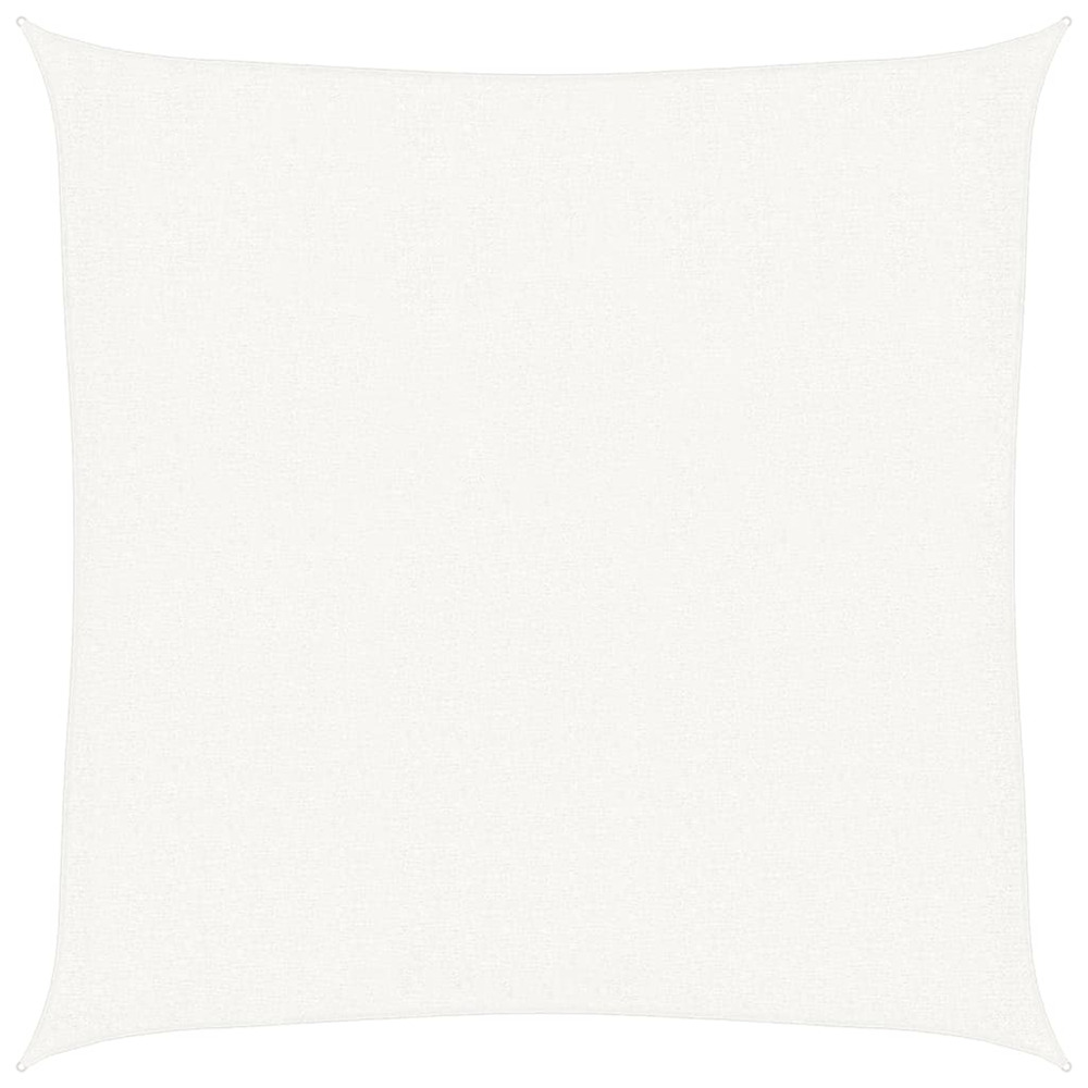 Voile d'ombrage 160 g/m² blanc 2,5x2,5 m pehd