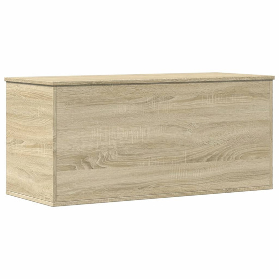 Boîte de rangement chêne sonoma 100x42x46 cm bois d'ingénierie