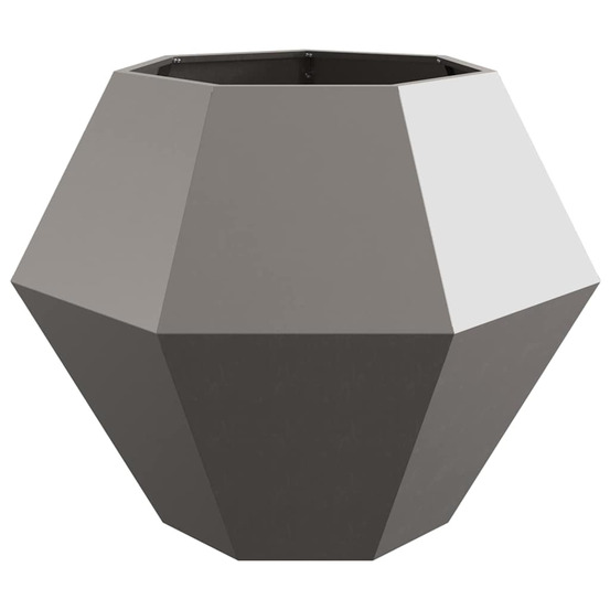 Jardinière d'extérieur rouillé 100 x 100 x 80 cm