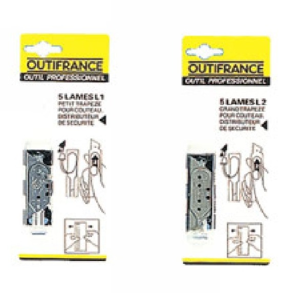 Boite de 100 lames à crochets