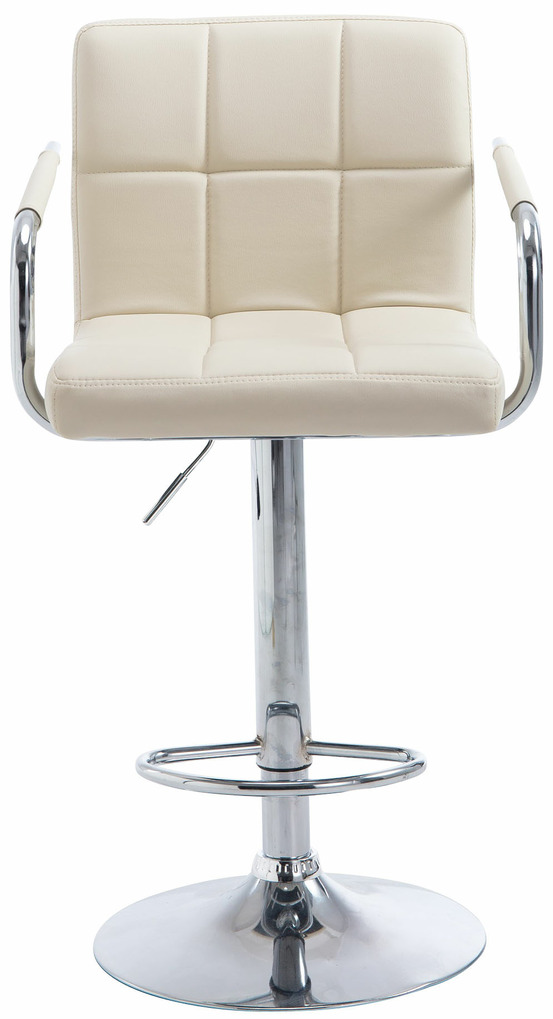 Lot de 2 tabourets de bar lucy v2 chromé