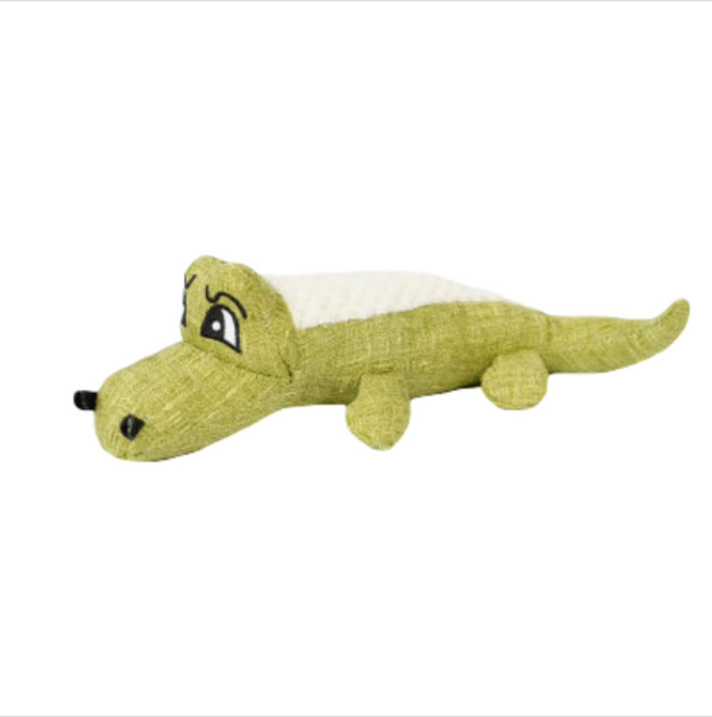 Jouets pour chiens en forme de crocodile, d'âne, de mouton, de renard, de lapin, d'éléphant, de cochon