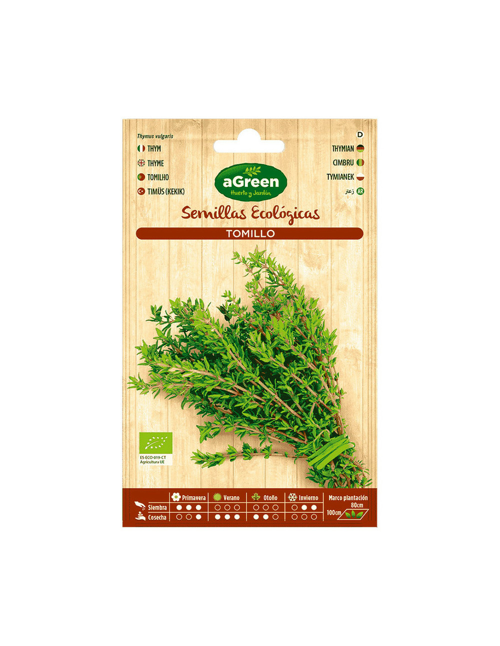 Sachet de graines eco thym agreen