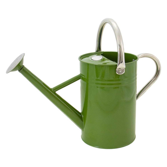 Arrosoir en acier galvanisé 4,5 litres vert