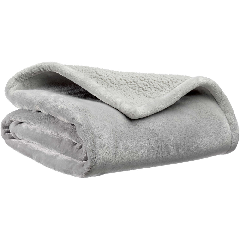 Maxi plaid en polyester michka 220 x 180 cm