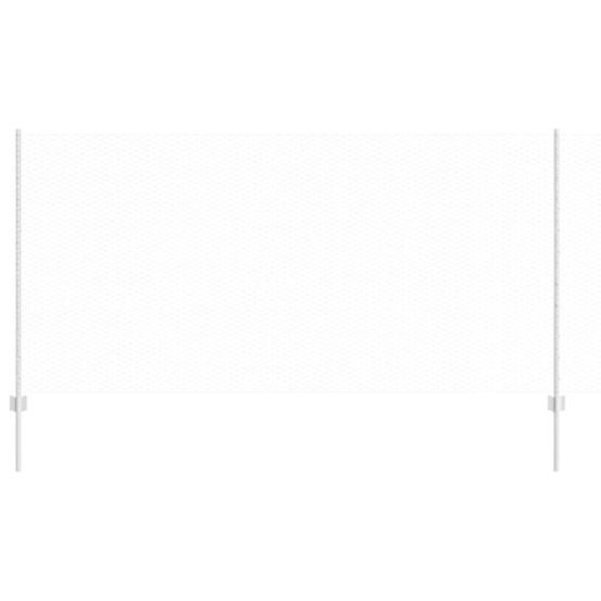 Clôture et poteau argent 1,2 x 50 m acier