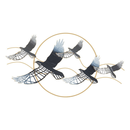 Décoration murale encadrée en métal