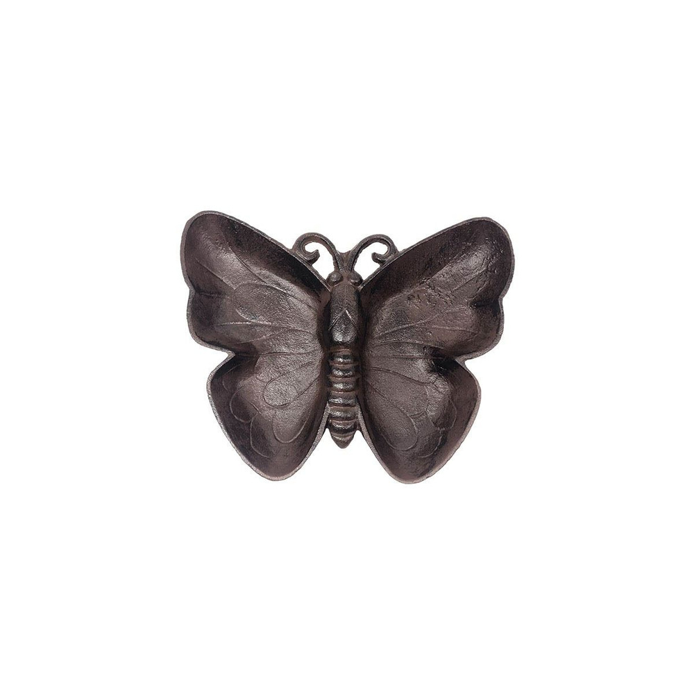 Mangeoire à poser en fonte papillon 26 cm