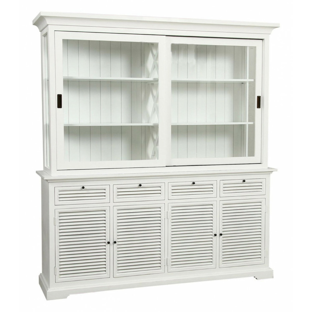 Buffet bois blanc - vénitiennes interior's