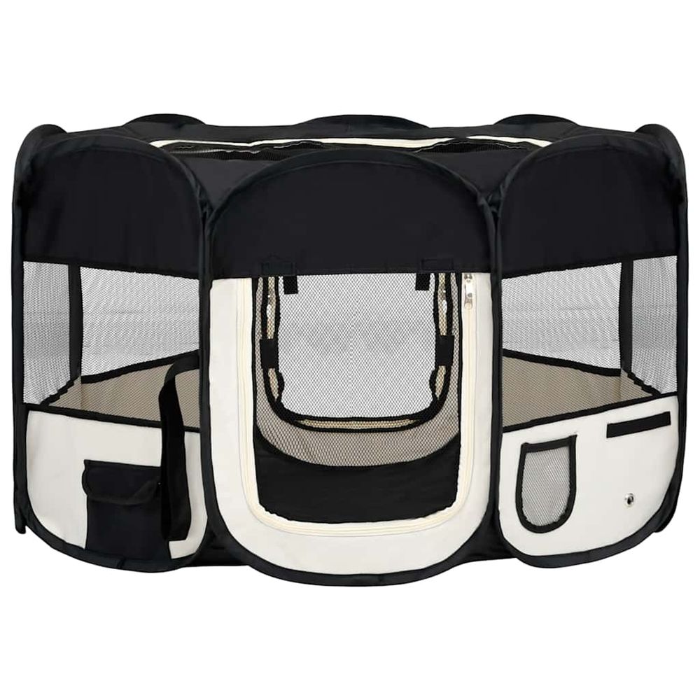 Parc pliable pour chien avec sac de