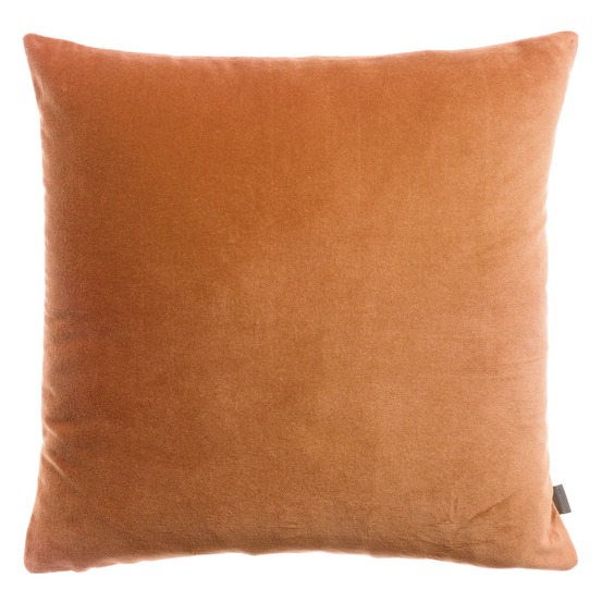 Coussin uni elise rouille 45 x 45 cm