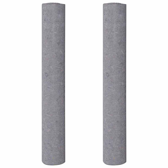 Polaires de peintre antidérapantes 2 pcs 10 m 280 g/m² gris