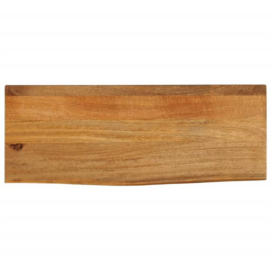 Dessus de table à bord vivant 70x40x3,8 cm bois massif manguier