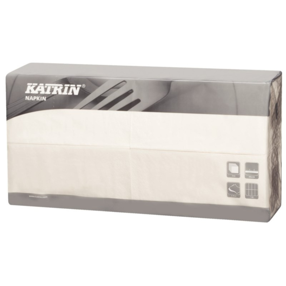 Serviette de table blanche 400 mm lot de 1000