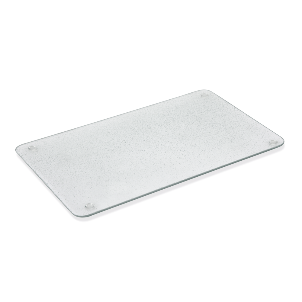 Planche à découper en verre trempé l 500 mm l 400 mm h 4 mm - was germany