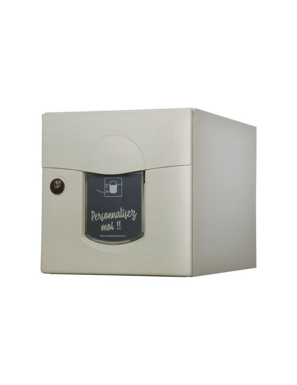 Boite aux lettres solea 2 portes beige - renz