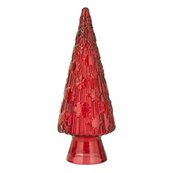 Sapin de noël en verre