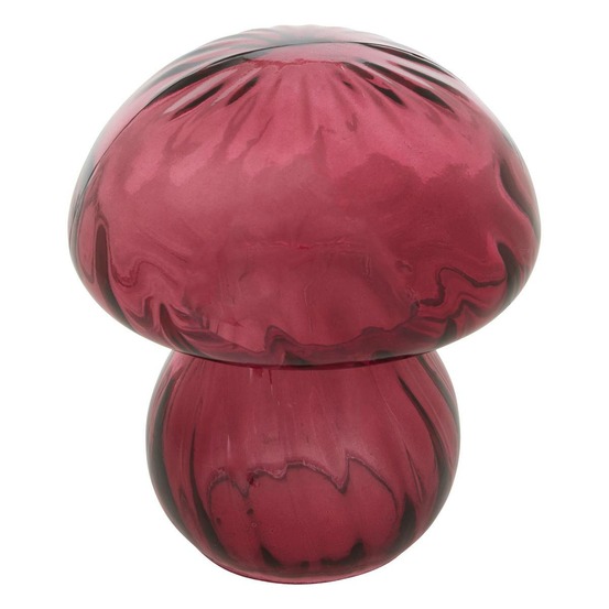 Objet déco champignon automne 13,2x13,2cm