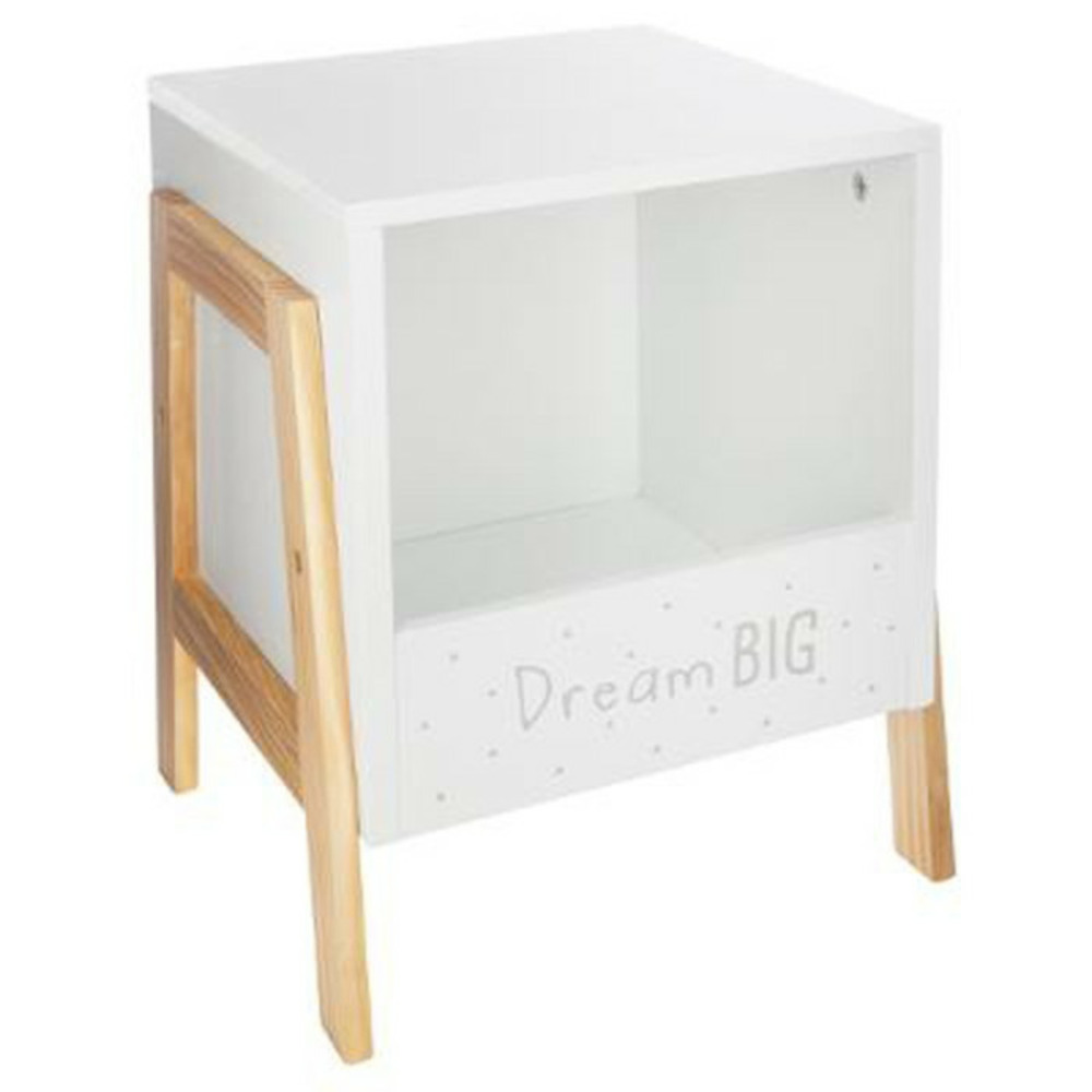 Meuble de rangement 1 casier moon 33cm blanc