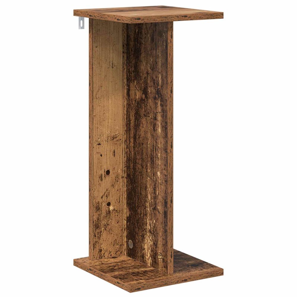 Support de plante bois ancien 25 x 25,5 x 60,5 cm