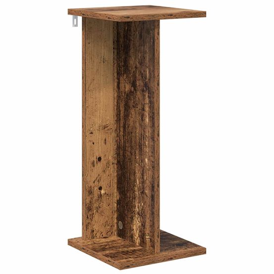 Support de plante bois ancien 25 x 25,5 x 60,5 cm