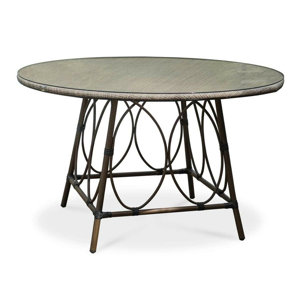 TDJ USHUAIA RONDE 125CM MARRON-(784352)
