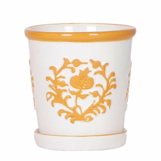 Cache-pot malaga orange