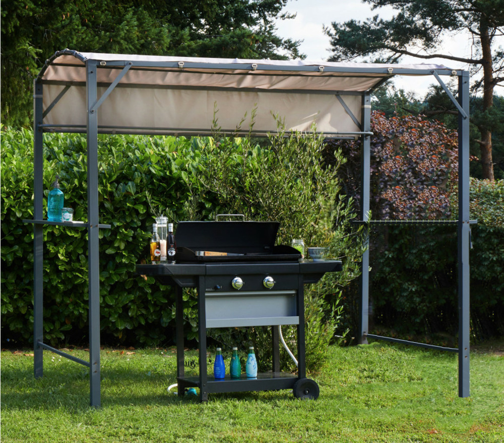 Abri de cuisine extérieur - acier - dallas