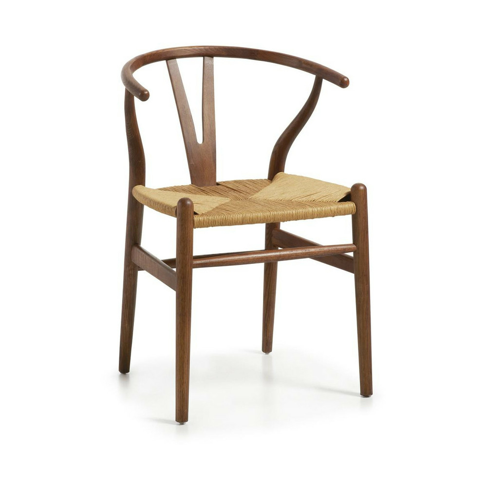 Chaise bois marron - izenia décoration d'autrefois