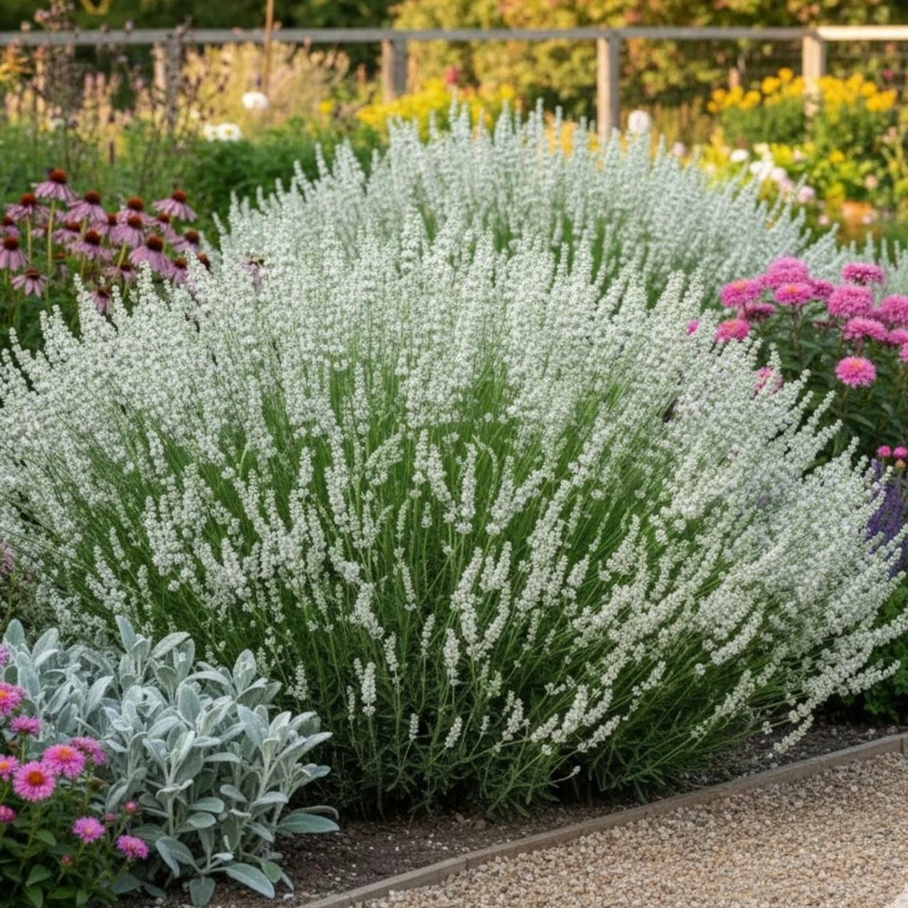 Lavande blanche - sans traitement godet - 5/20 cm