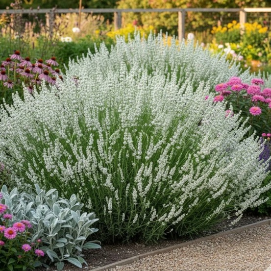 Lavande blanche - sans traitement godet - 5/20 cm